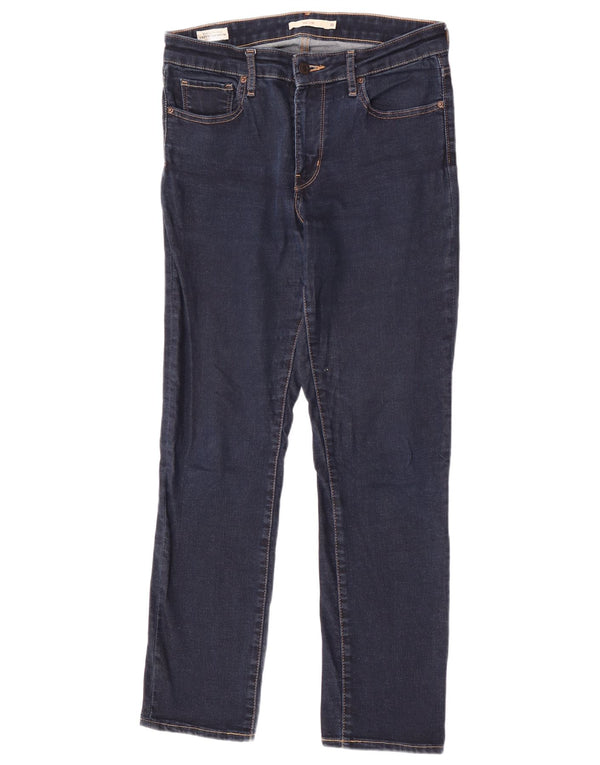 Женские джинсы Levi's 712 Slim W30 L32 Темно-синие, хлопок