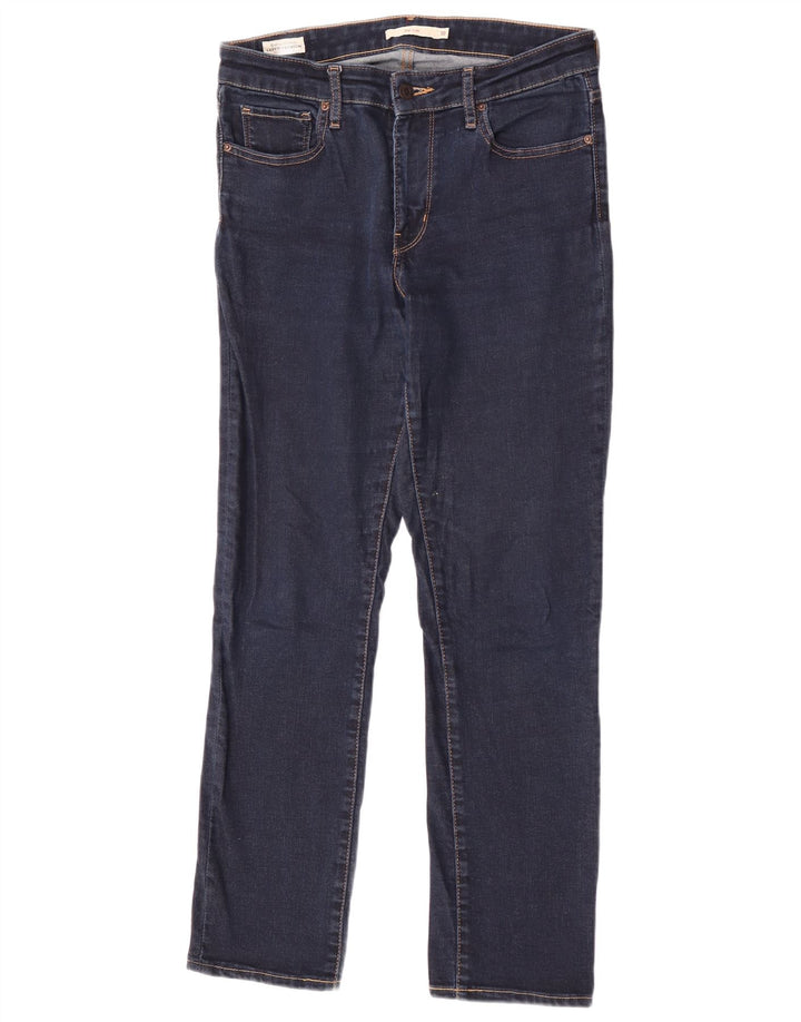 Женские джинсы Levi's 712 Slim W30 L32 Темно-синие, хлопок