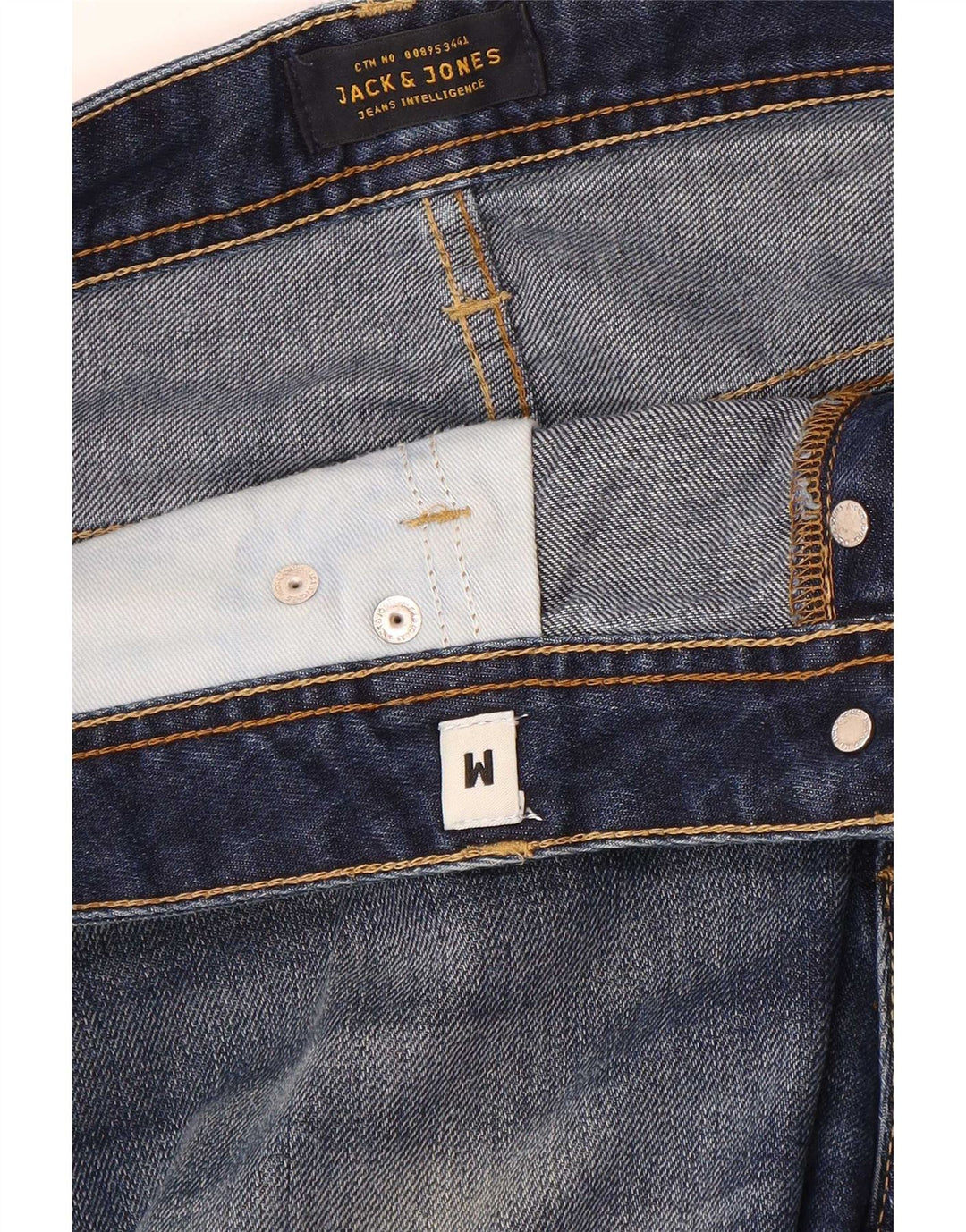 Мужские джинсовые шорты стандартного кроя Jack & Jones, средние W32, синие