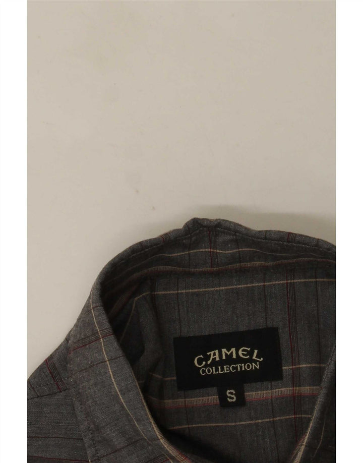 Мужская рубашка Camel Active, маленькая серая клетка