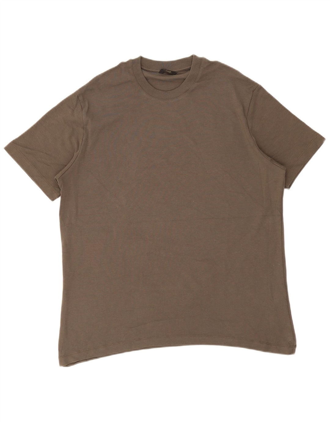 Мужская футболка Massimo Dutti, большой серый хлопок