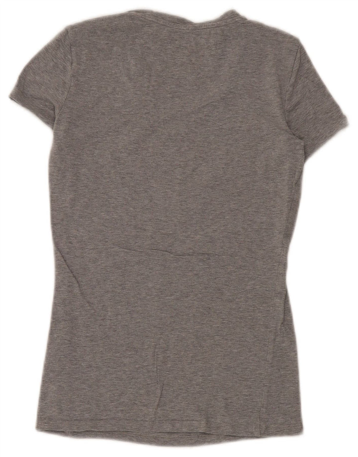 Женская футболка с рисунком Guess Top UK 8, маленькая серая