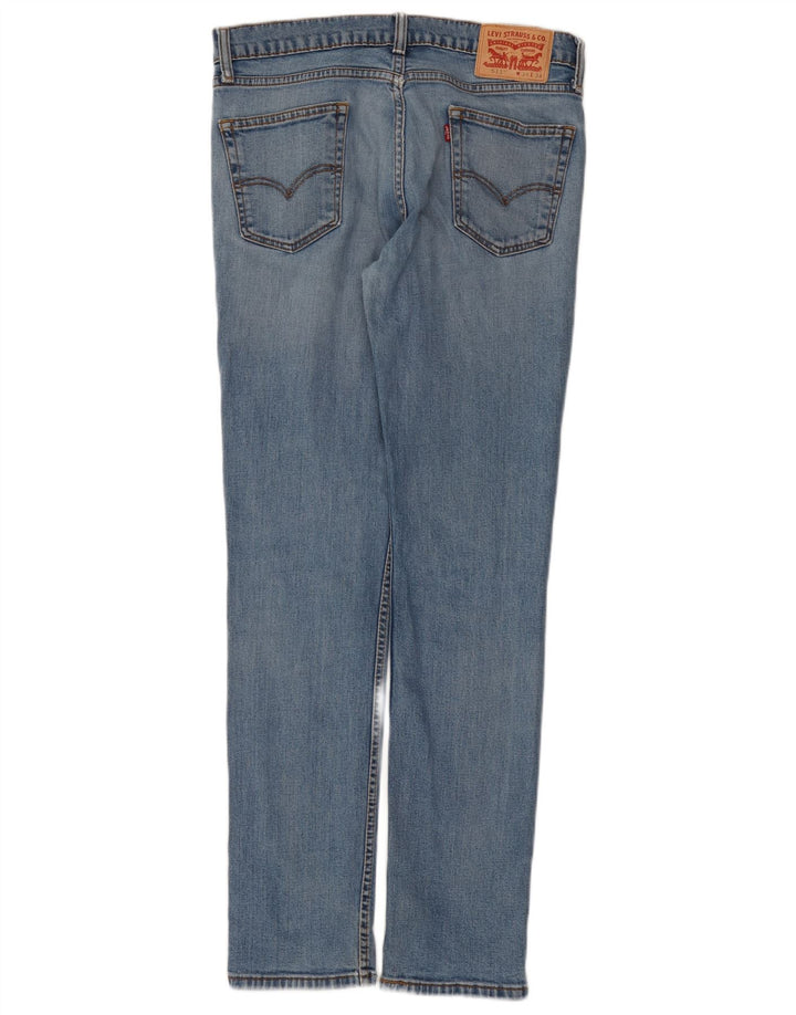 Мужские джинсы Levi's Slim 511 W34 L34 синие, хлопок