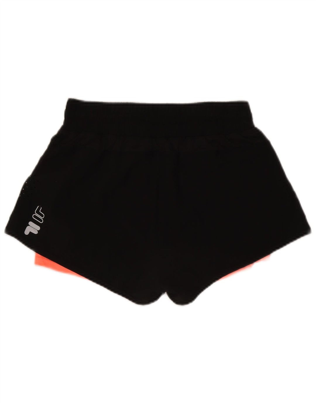 Женские спортивные шорты Fila с графическим рисунком UK 12, средние, черные