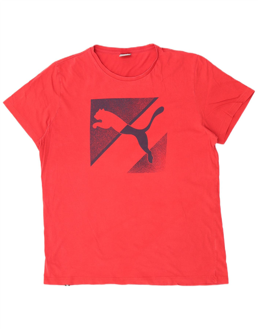 Мужская футболка Puma Regular с рисунком Top XL, красный хлопок