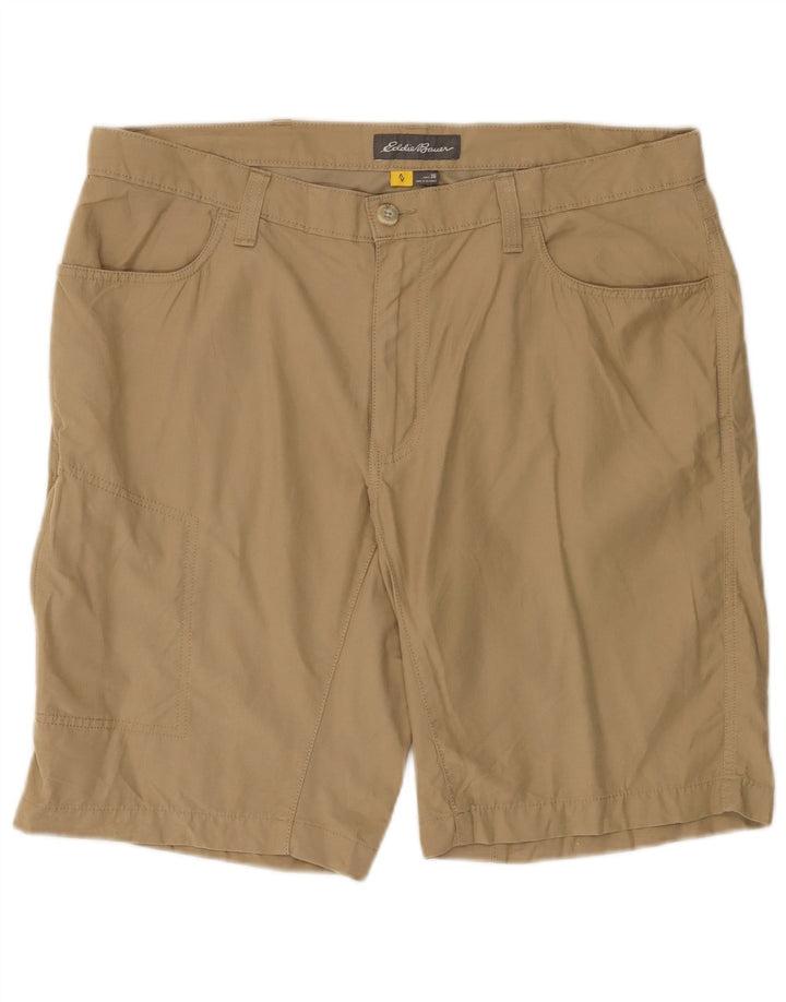 Мужские шорты-карго EDDIE BAUER W36, большие, бежевые, хлопок