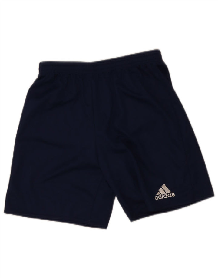 Спортивные шорты Adidas для мальчиков 13-14 лет, темно-синий, полиэстер