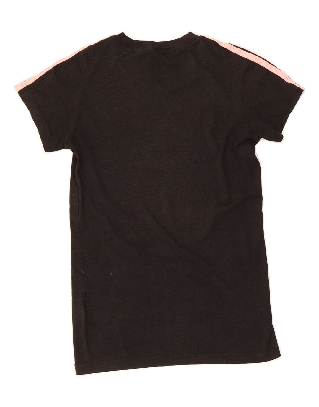 ADIDAS Womens T-Shirt Top UK 4 XS Black Polyester Vintage Adidas and Second-Hand Adidas from Messina Hembry 
