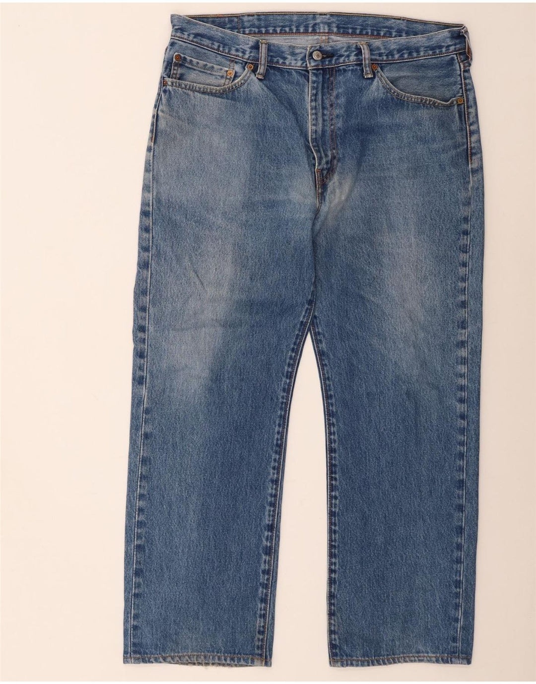 Мужские прямые джинсы Levi's 751 W36 L29 синие, хлопок