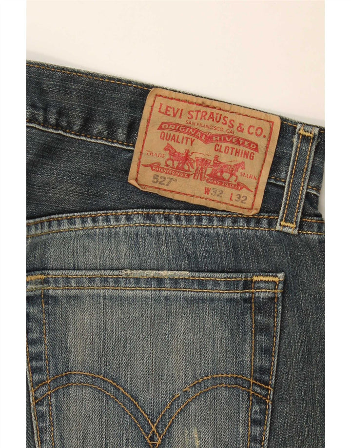 Женские джинсы Levi's 527 Bootcut W32 L32 Темно-синие, хлопок