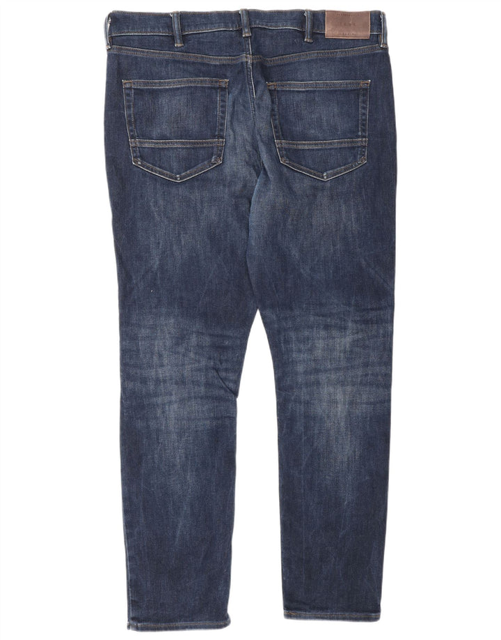 Мужские джинсы Marks & Spencer Regular Slim W36 L31, темно-синие, хлопок
