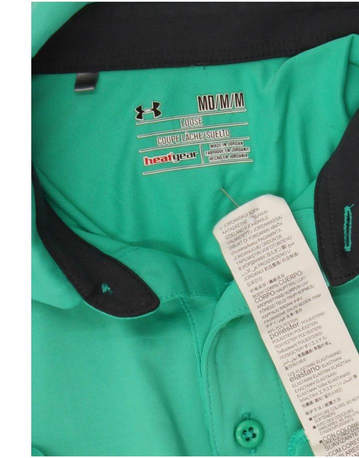 Мужская рубашка-поло Under Armour, средний зеленый полиэстер