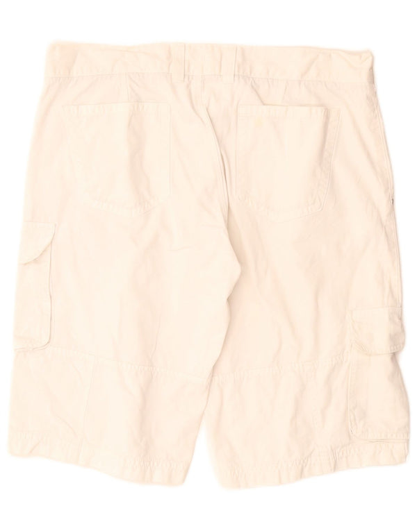 Мужские шорты карго Benetton IT 50 Large W34 Белый хлопок