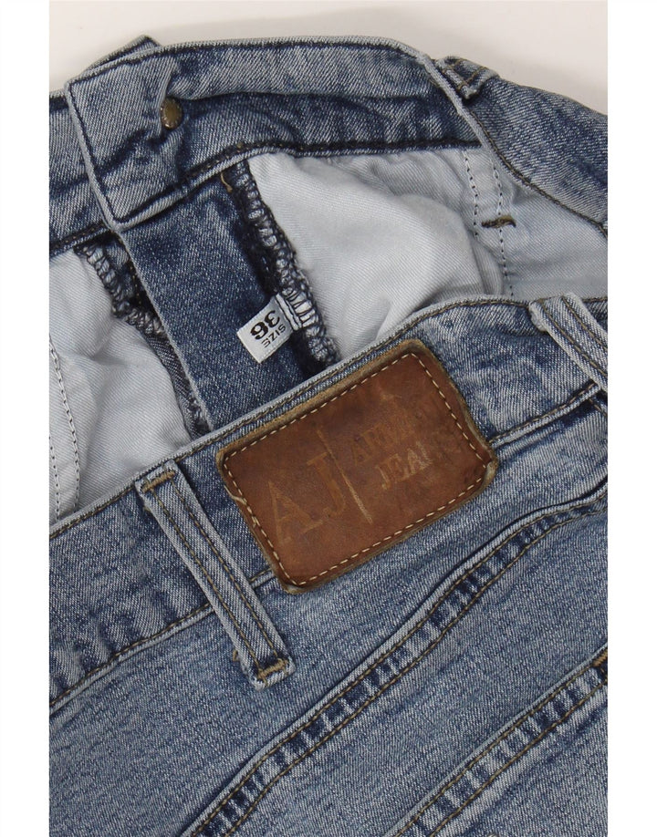 Мужские прямые джинсы Armani W36 L31 синие