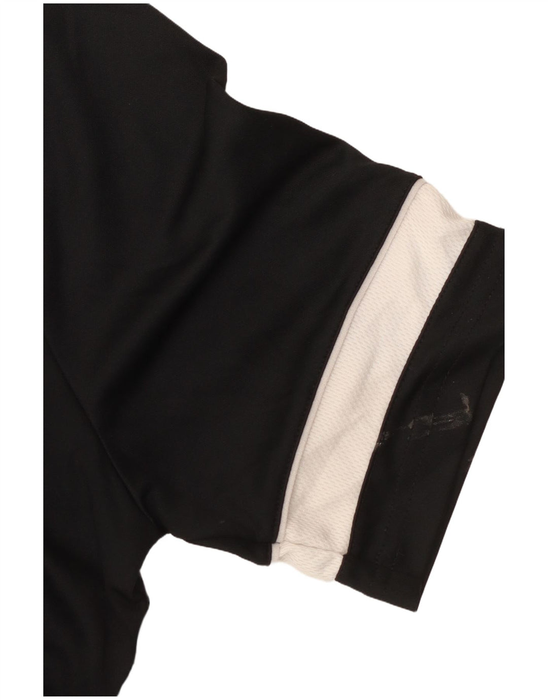 Мужская футболка Nike Top Medium Black в полоску из полиэстера, спортивная