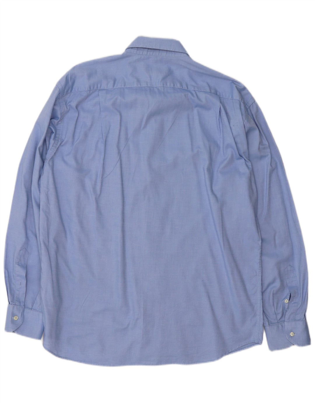 Мужская рубашка Roccobarocco, размер 43, 17 XL, синяя