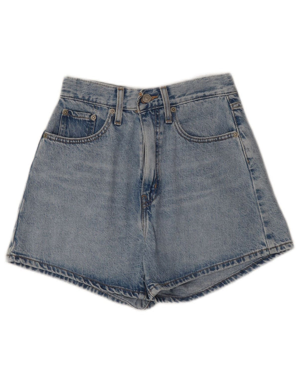Женские джинсовые шорты LEVI'S W24 XS Синие, хлопок