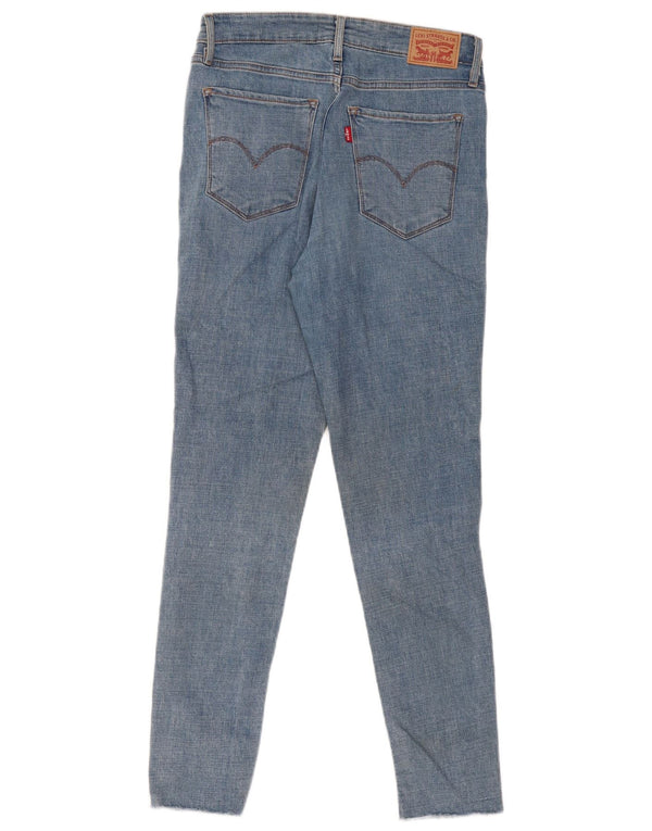 Женские джинсы скинни Levi's 721 с высокой посадкой W29 L30, синие, хлопок