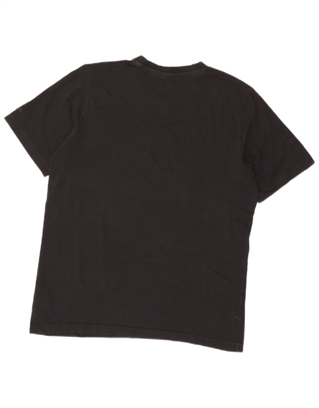 Мужская футболка с рисунком Adidas Top Medium Black Cotton