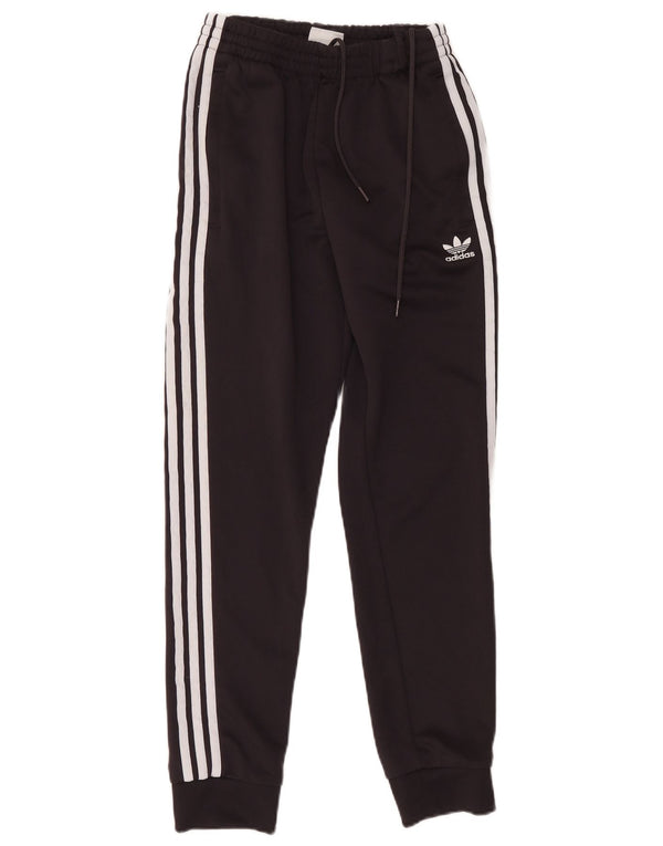Женские спортивные брюки Adidas Joggers UK 10, маленькие черные хлопковые