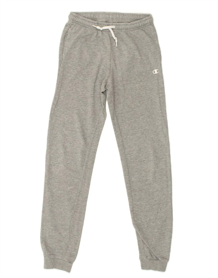 CHAMPION Boys Tracksuit Trousers Joggers 13-14 Years XL Grey | Vintage Champion | Thrift | Second-Hand Champion | Used Clothing | Messina Hembry 