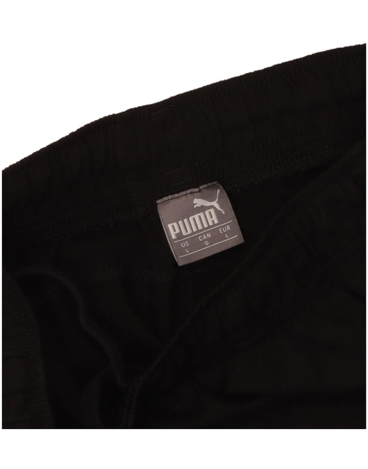 Мужские спортивные брюки Puma, джоггеры, большие черные