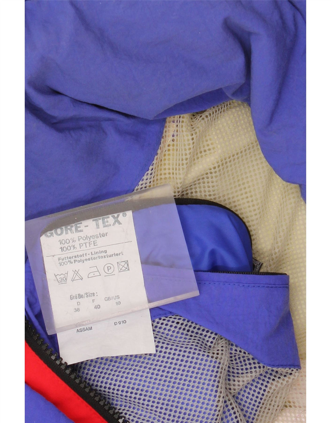 SCHOFFEL Женский плащ большого размера UK 10, маленький красный, полиэстер с цветными блоками