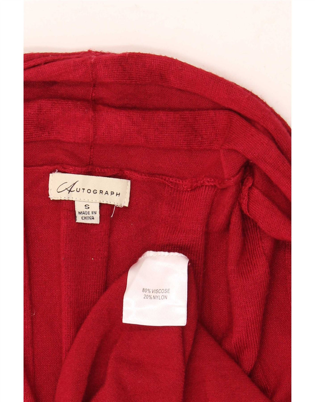 Женский удлиненный кардиган Marks & Spencer с автографом, Великобритания, 10, маленький красный