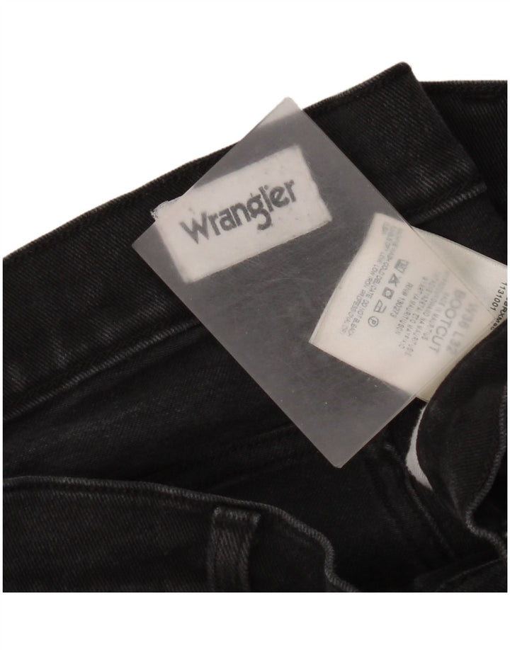 Мужские джинсы Wrangler Bootcut W36 L32, черный хлопок