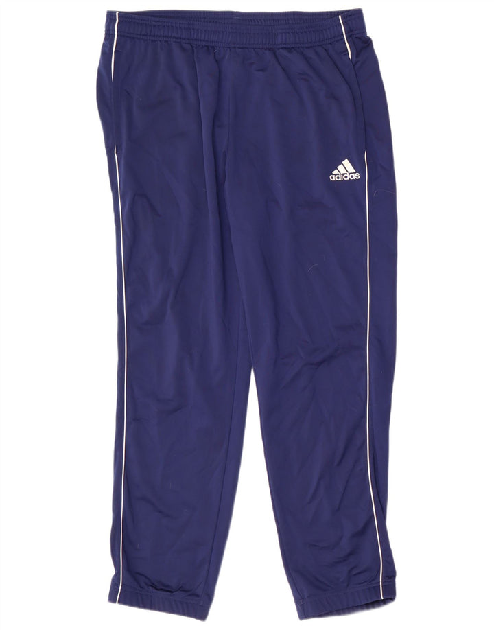 Мужские спортивные брюки Adidas Joggers XL темно-синие из полиэстера