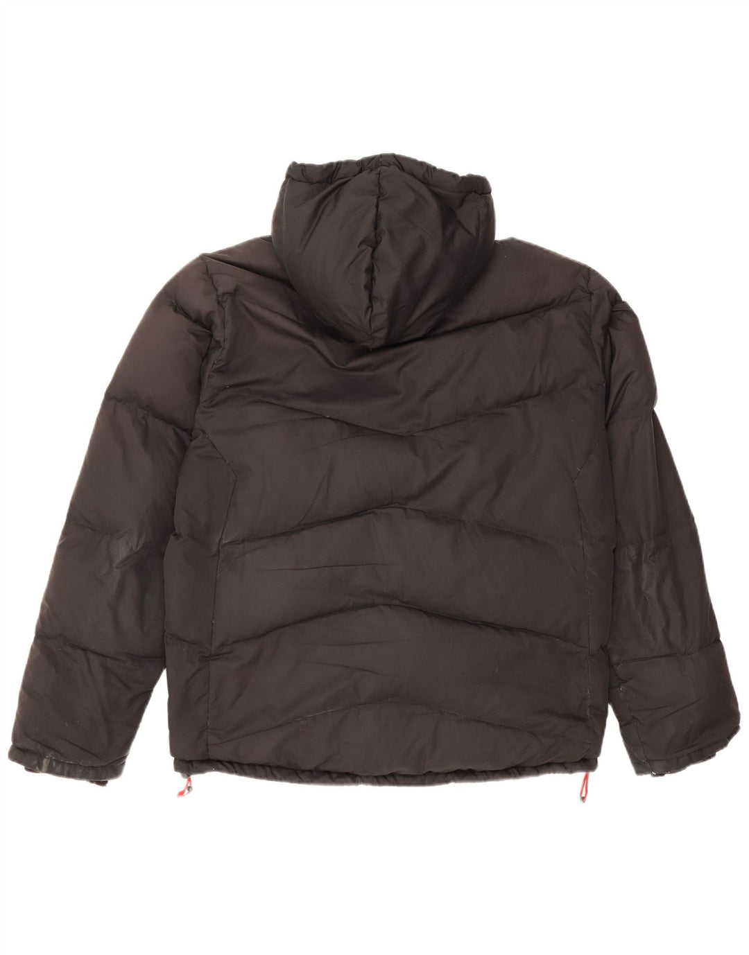 TIMBERLAND Мужская стеганая куртка с капюшоном UK 38 Средний Черный Полиэстер