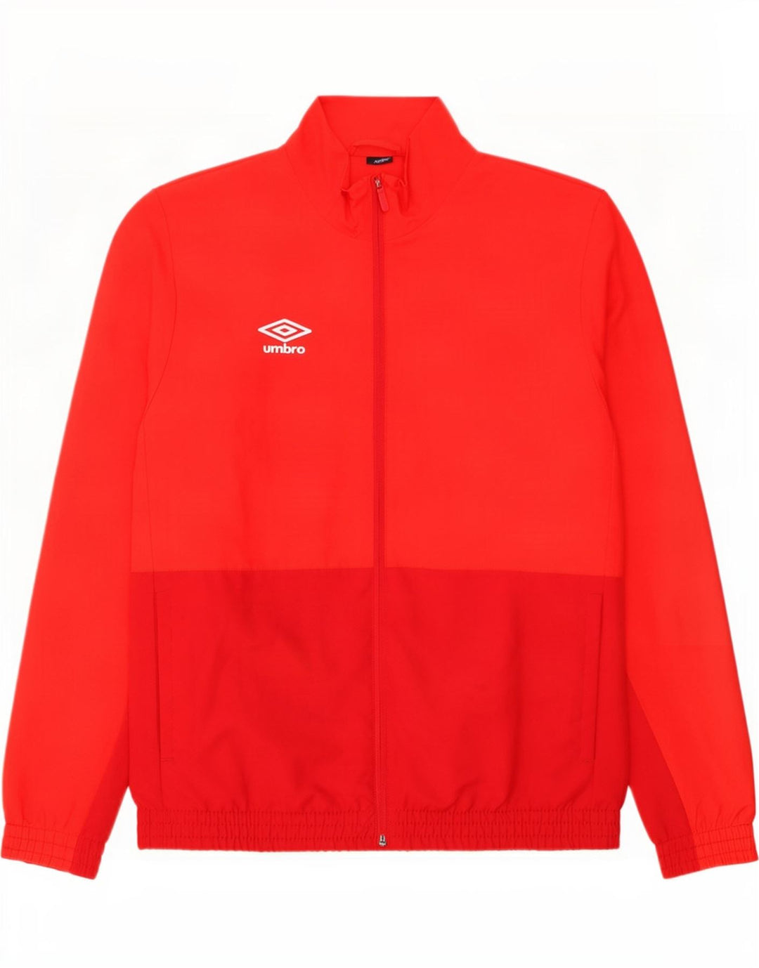 Мужской спортивный костюм Umbro, верхняя куртка, средний красный, полиэстер с цветными блоками