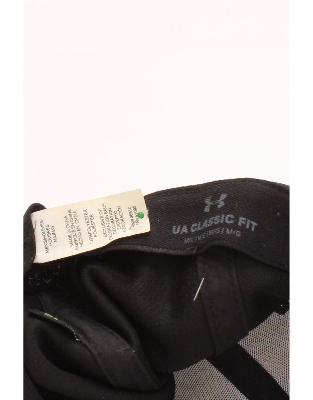 Мужская бейсболка с рисунком Under Armour, средний/большой размер, черная, полиэстер, спортивная