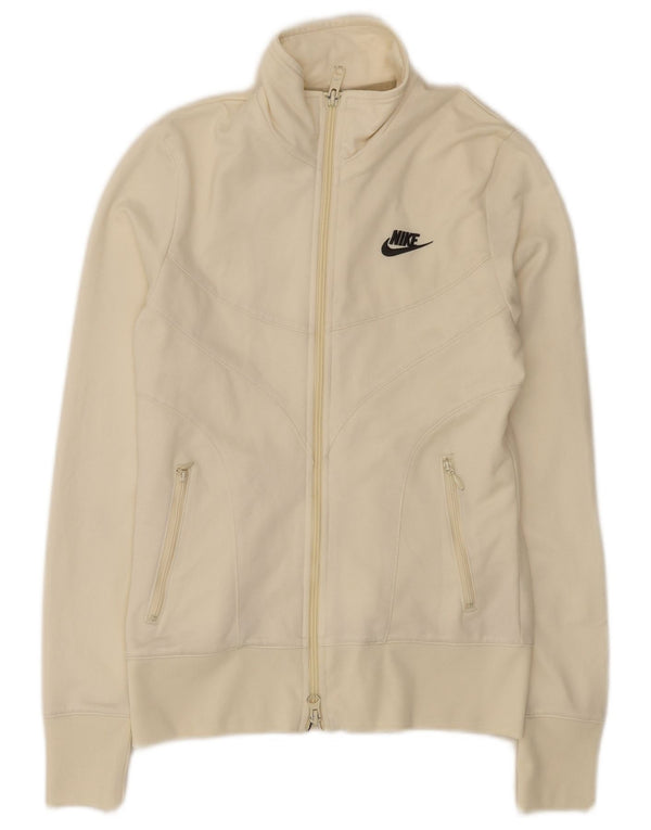 Женская спортивная куртка Nike UK 8/10, маленький белый полиэстер