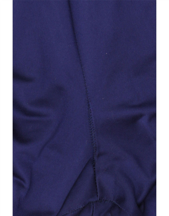 Мужской спортивный костюм с леопардовым принтом UK 46/48 XL, темно-синий, полиэстер с цветными блоками