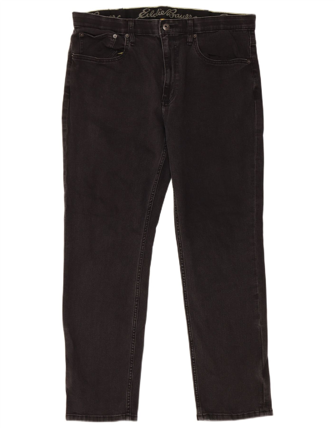 Мужские прямые джинсы Eddie Bauer W38 L30 черные