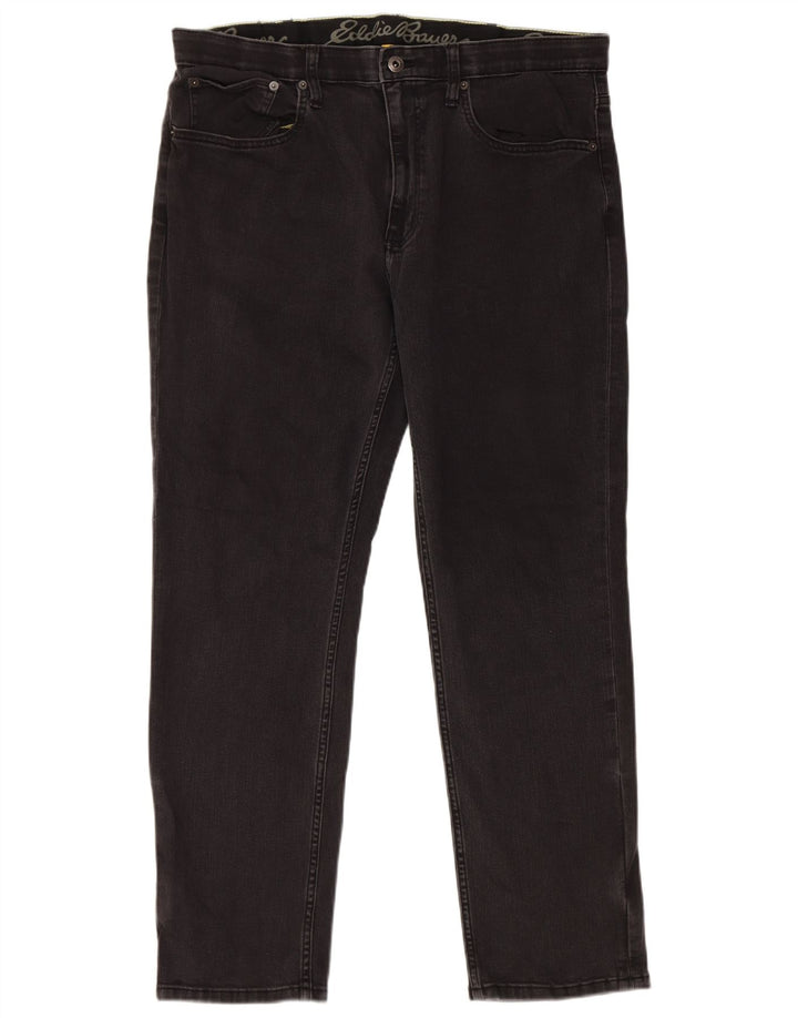 Мужские прямые джинсы Eddie Bauer W38 L30 черные