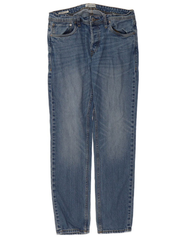 Мужские джинсы Jack & Jones Tim Slim W32 L32, синий хлопок