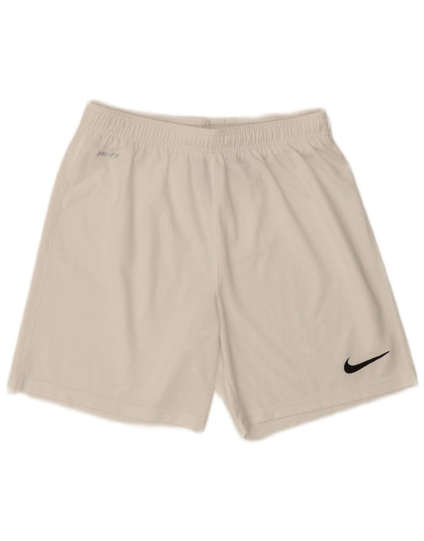 Мужские спортивные шорты Nike Dri Fit, маленький белый полиэстер