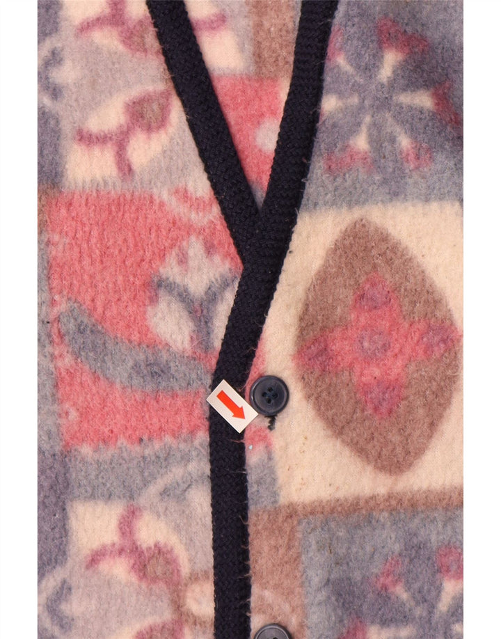 Мужской флисовый жилет VINTAGE UK 42 XL, разноцветный полиэстер Fair Isle