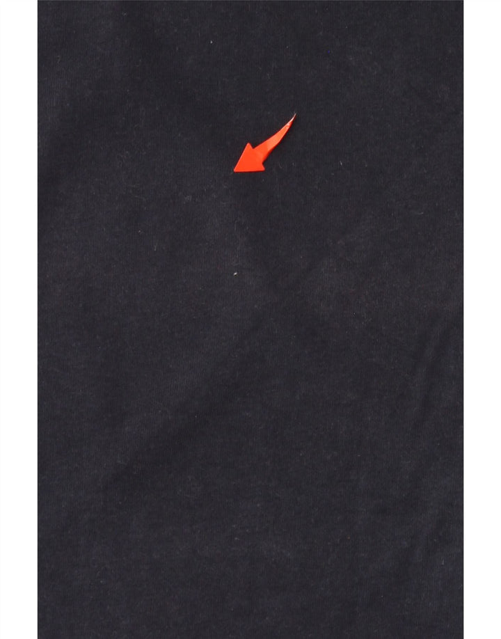 Ассоциация поло США. Мужской топ с длинным рукавом XL, темно-синий, хлопок