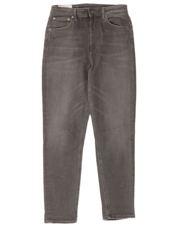 Dondup Женские зауженные джинсы Anya W28 L28 Серые хлопковые