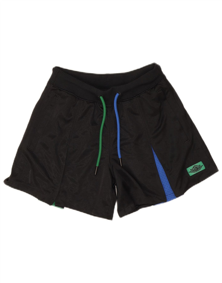 Женские спортивные шорты Jordan UK 4 XS, черный полиэстер