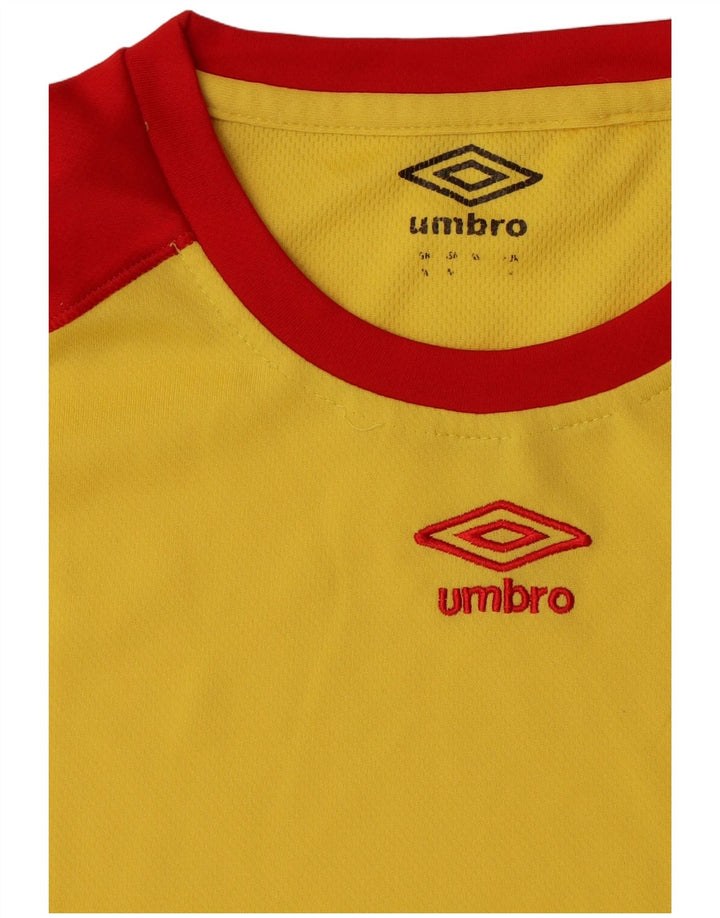 Umbro Мужская футболка Top Medium Yellow Colorblock