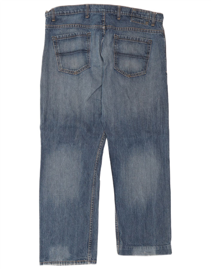 Мужские прямые джинсы Marks & Spencer Blue Harbour W38 L27, синий хлопок