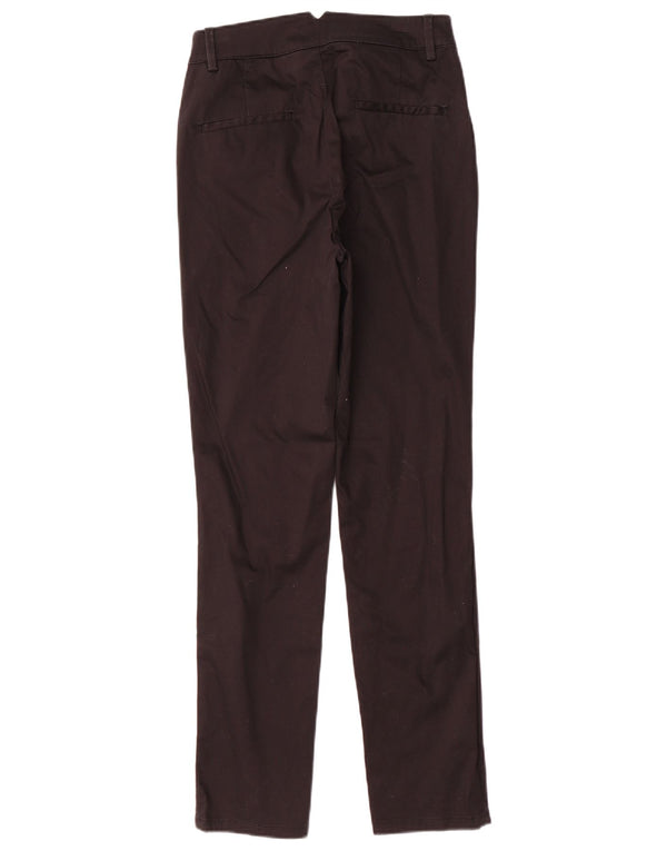 Брюки-чиносы Massimo Dutti женские узкие EU 38 маленькие W26 L29 черные