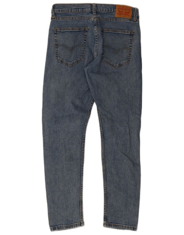 Мужские зауженные зауженные джинсы Levi's 512 W32 L32 синие, хлопок
