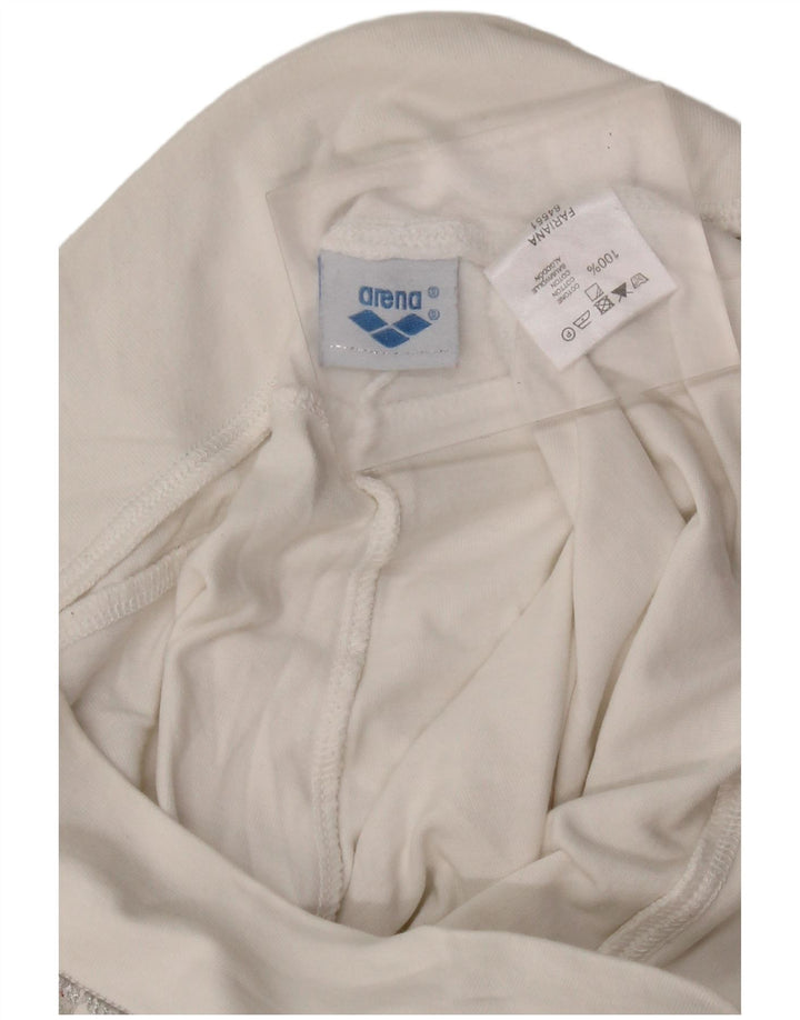 Женские спортивные брюки Arena с графическим рисунком, Великобритания, 10 маленьких размеров, белый хлопок