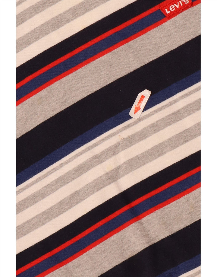 Мужской свитшот Levi's, маленький джемпер в разноцветную полоску