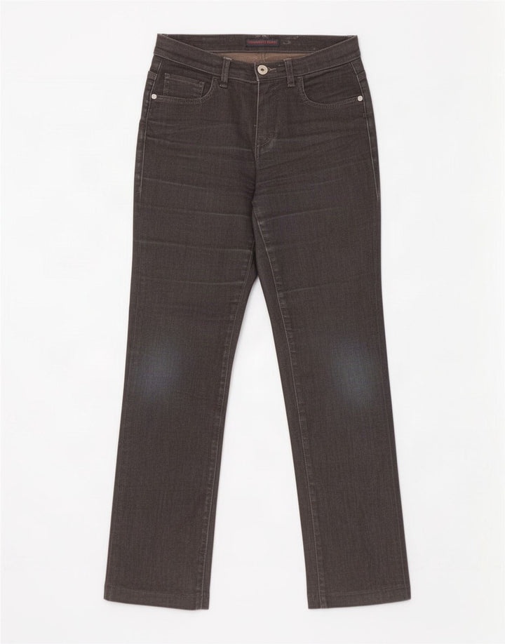 Женские прямые джинсы Trussardi W28 L28 черные